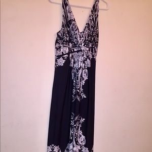 Beautiful deep neck dress